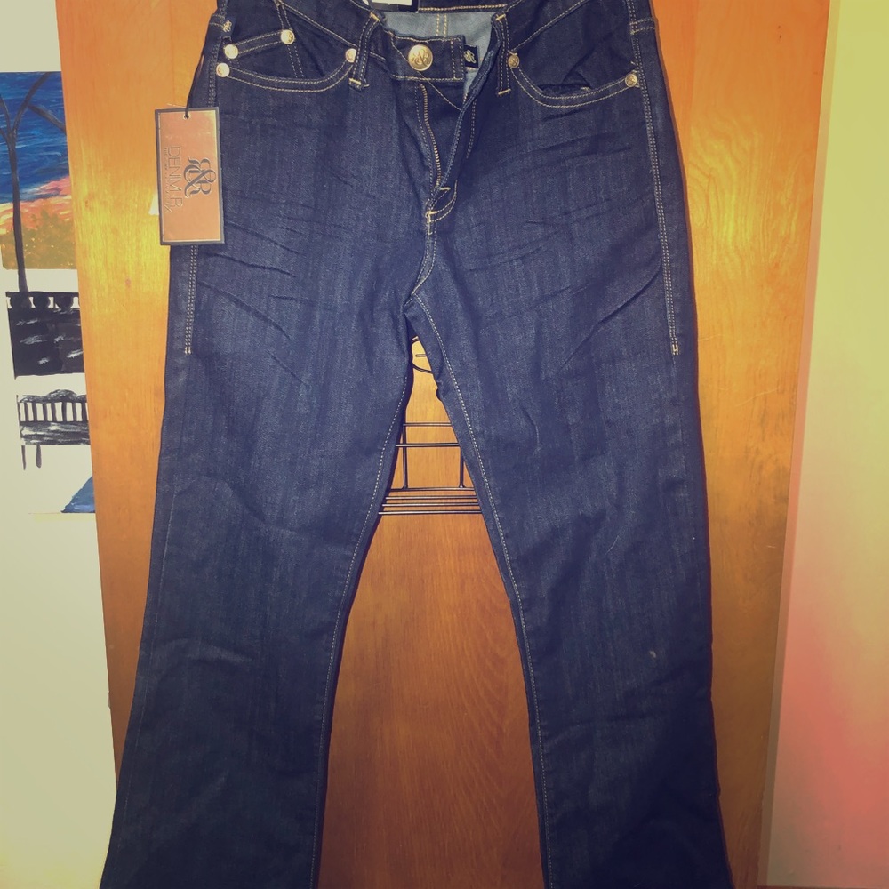 Rock and Republic low rise slim fit bootcut jeans